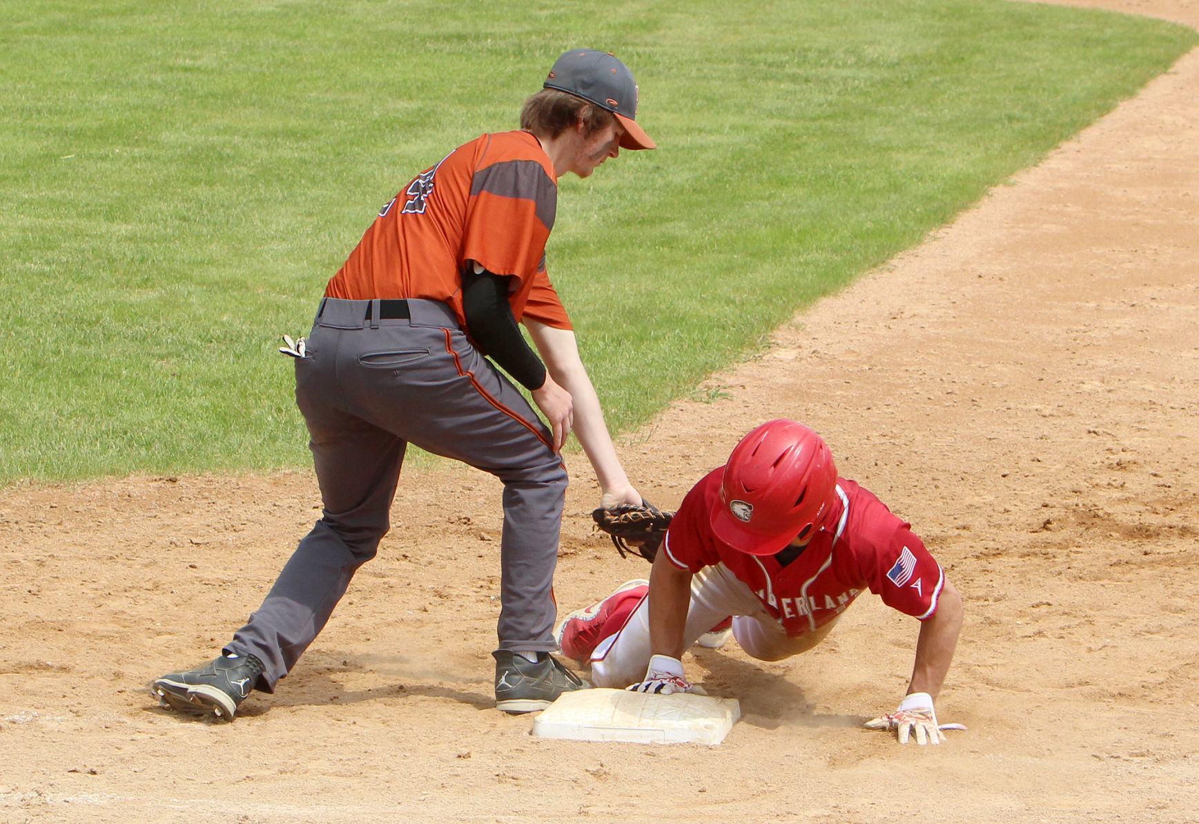Bloomer baseball vs Cumberland at Casper Park 6-4-19